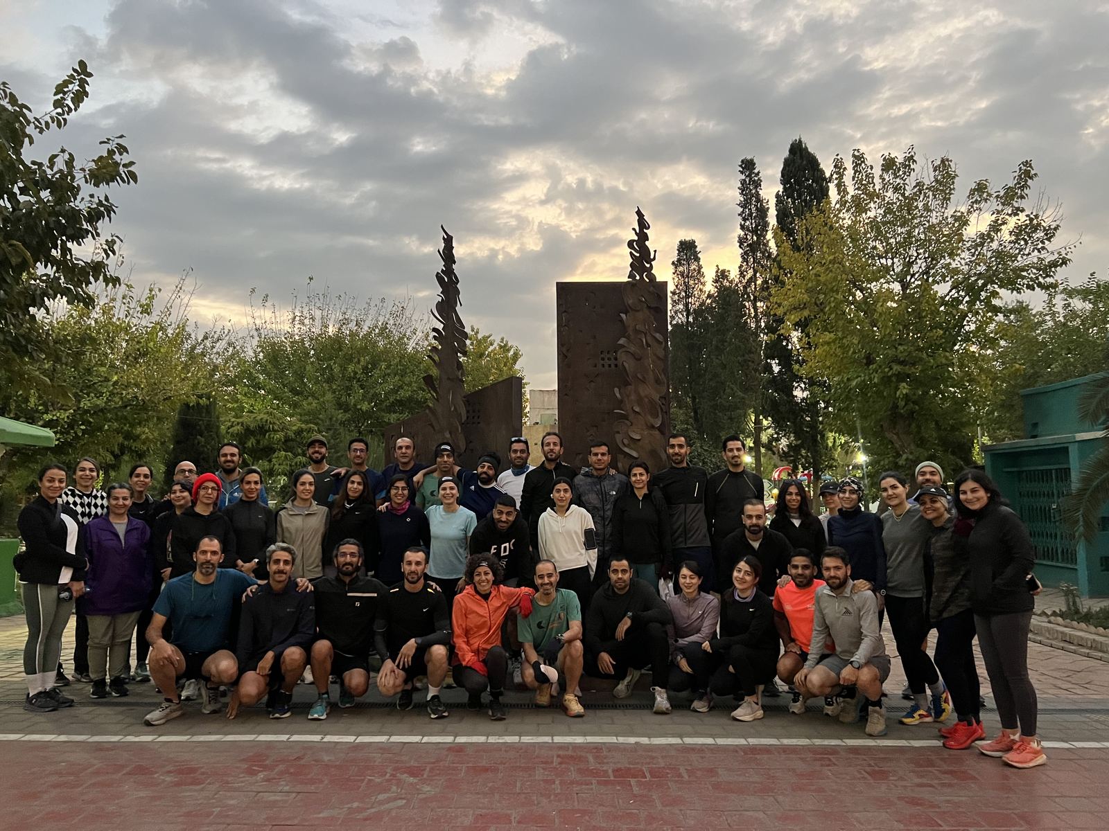 دویدن عصرگاهی در پارک